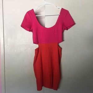 LAST CALL UO cut-out mini dress worn twice
